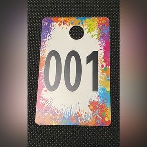 ❣️Large live sale double sided cards - Numbers 001-100❣️